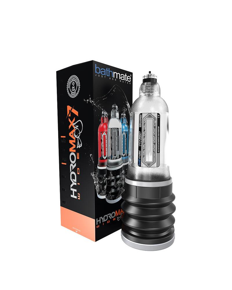 Bomba para el Pene Hydromax7 Wide Boy Transparente