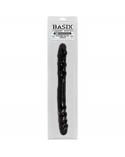 Basix Rubber Works 406 cm Doble Verga Color Negro