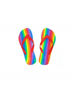 Chanclas con Bandera LGBT Talla 44 45