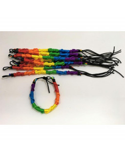 Pulsera Trenza con Bandera LGBT