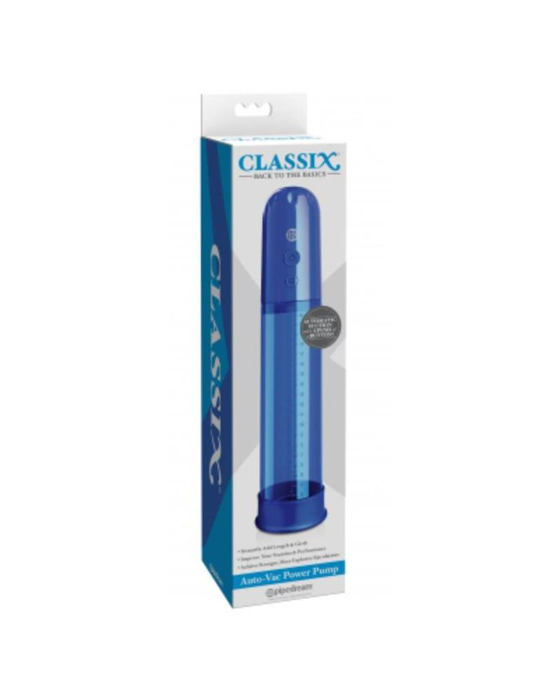 Bomba para el Pene Auto Vac Power Azul