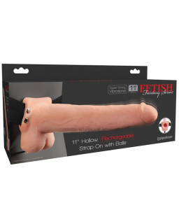 Arnes con Dildo Hueco con Vibracion 11