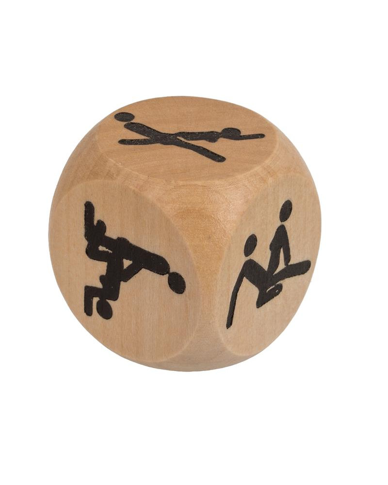 Dado Madera Kamasutra 3x3 cm 1 Unidad