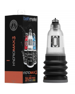 Bomba para el Pene Hydromax3 Transparente