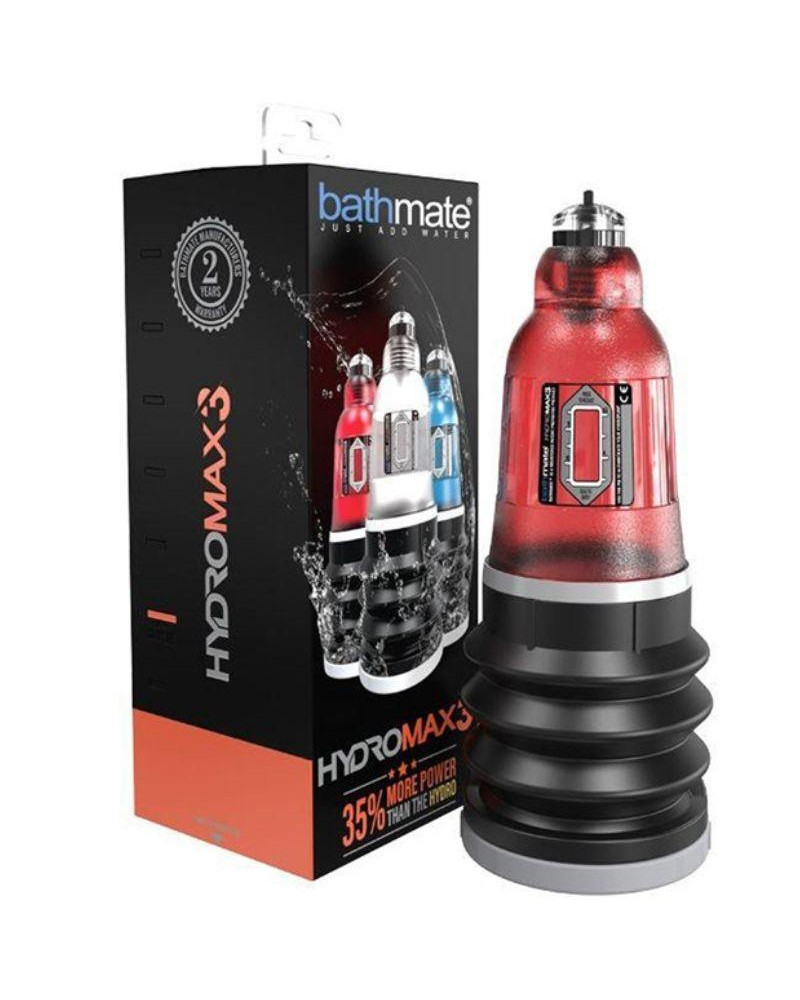 Bomba para el Pene Hydromax3 Rojo