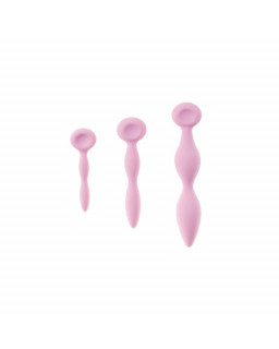 Dilatadores Vaginales Intimrelax Rosa Silicona