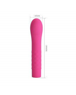 Vibrador Atlas Silicona Rosa