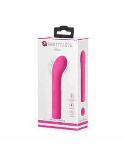 Vibrador Atlas Silicona Rosa