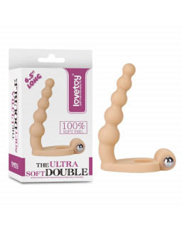 Estimulador Anal The Ultra Soft Bead 65 con Vibracion Natural