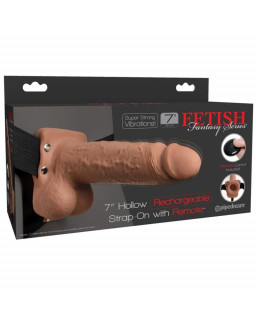 Arnes Elastico con Dildo Hueco 7 10 Funciones Control Remoto USB