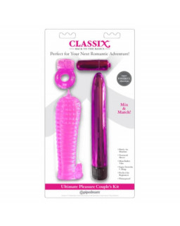 Kit para Parejas Ultimate Pleasure Rosa