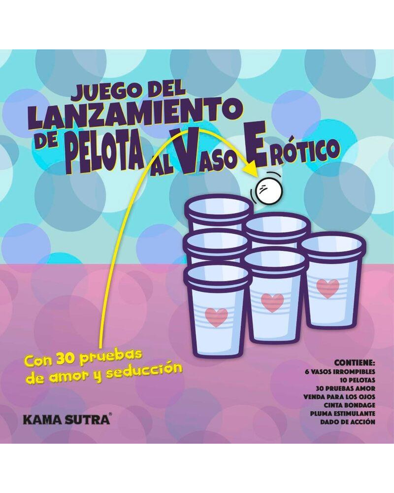 Juego de la Pelota al Vaso Erotico