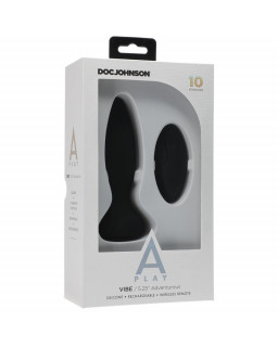 Plug Anal Control Remoto Vibe Adventurous Negro