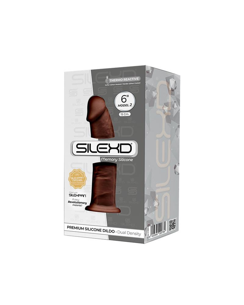 Dildo Dual Density Mod 2 6 Marron