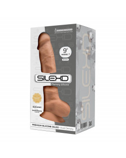 Dildo Dual Density Mol1 9 Caramelo