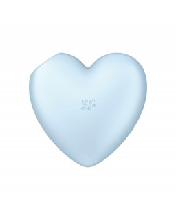 Cutie Heart Succionador de Clitoris y Vibracion Azul