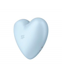 Cutie Heart Succionador de Clitoris y Vibracion Azul