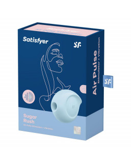 Sugar Rush Succionador de Clitoris y Vibracion Azul