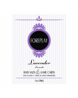 Sales de Bano y Cartas Impermeables Foreplay Bath Set EN ES