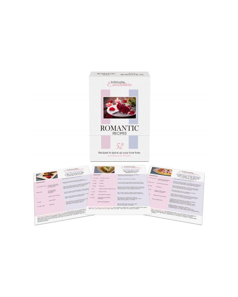 Kit de Parejas Intimate Encounters Romantic Recipes EN ES