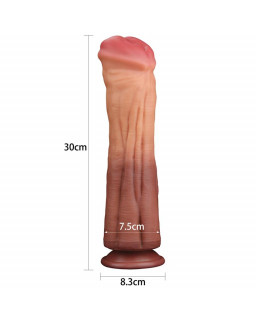 Dildo Nature 12 Dual Layer