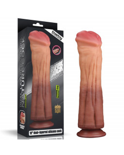 Dildo Nature 12 Dual Layer