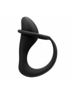 Randal Plug Anal con Anillo para el Pene Silicona Negro