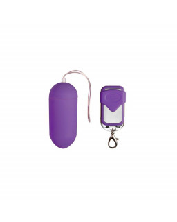 Huevo Vibrador Control Remoto 10 Funciones Purpura