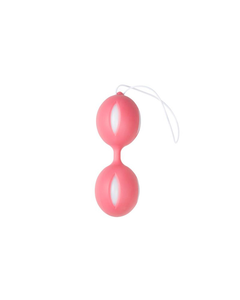 Bolas Kegel Wiggle Duo Rosa y Blanco