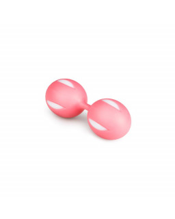 Bolas Kegel Wiggle Duo Rosa y Blanco