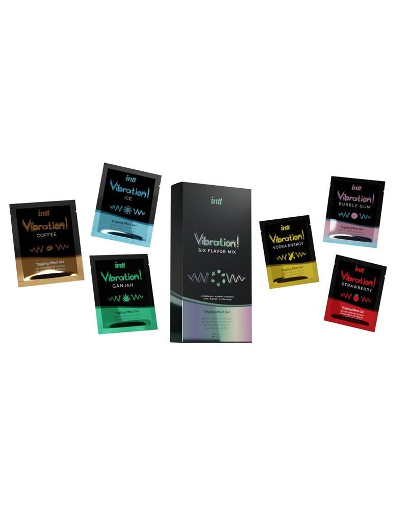 Mix Vibration Six Flavor Pack de 6 Monodosis