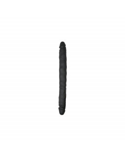 Dildo Doble Flexible Negro 40 cm