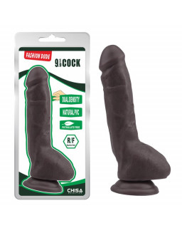 Fashion Dude Dildo Dual Density 23 cm x 43 cm Marron