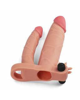 Funda para el Pene Doble con Vibracion 1