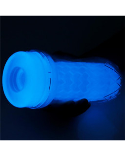 Masturbador Masculino Lumino Luz Azul