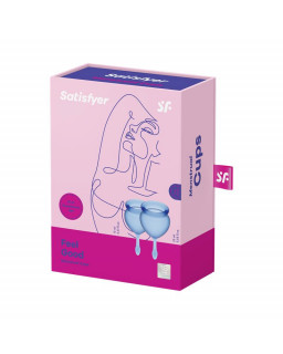 Copas Menstruales Feel Good Dark Blue Pack de 2