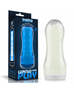 Masturbador Masculino Lumino Luz Azul