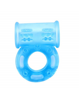 Anillo Vibrador para el Pene Bull Ring Azul