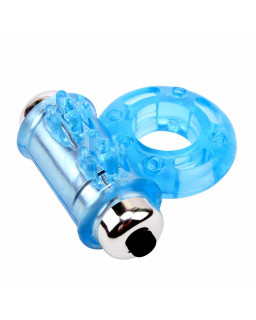 Anillo Vibrador para el Pene Bull Ring Azul