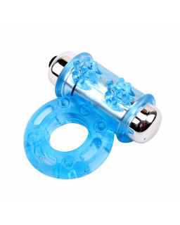 Anillo Vibrador para el Pene Bull Ring Azul