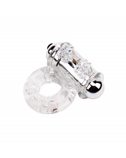 Anillo Vibrador para el Pene Bull Ring Transparente