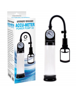 Masturbador Accu Meter Power Pump x2