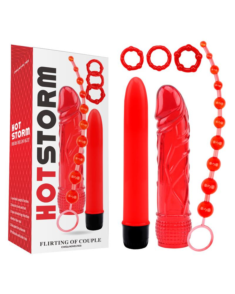 Kit Flirting of Couple Color Rojo