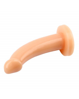 Arnes y Dildo Slim G 19 cm Natural