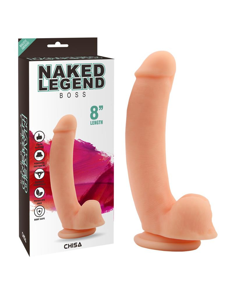 Dildo Boss 205 x 41 cm Silicona Natural