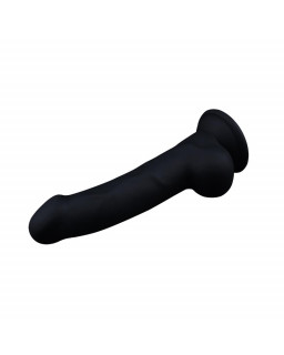 Dildo Trooper 8 Silicona Liquida Negro