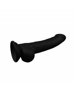 Dildo Trooper 8 Silicona Liquida Negro