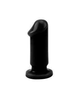 Plug Anal Evil Talla S 9 x 33 cm Negro