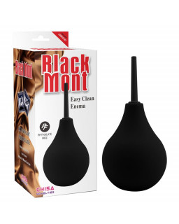 Ducha Anal Easy Clean 17 cm Negro