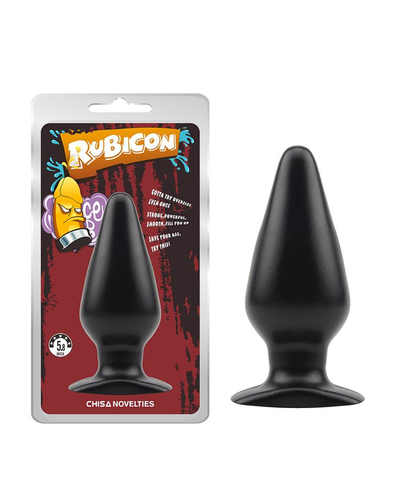 Plug Anal Rubicon 15 x 57 cm Negro